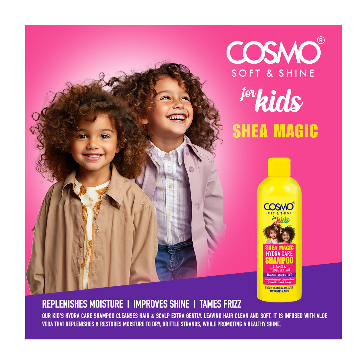 Soft & Shine Kids Shea Magic Hydra Care Shampoo